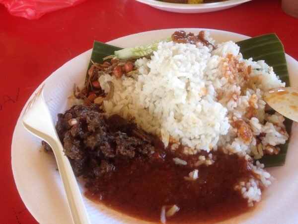 NAsi lemak rendang kerang for me... Sedap